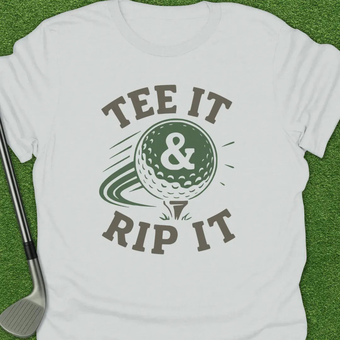 White / S Tee Rip T-Shirt