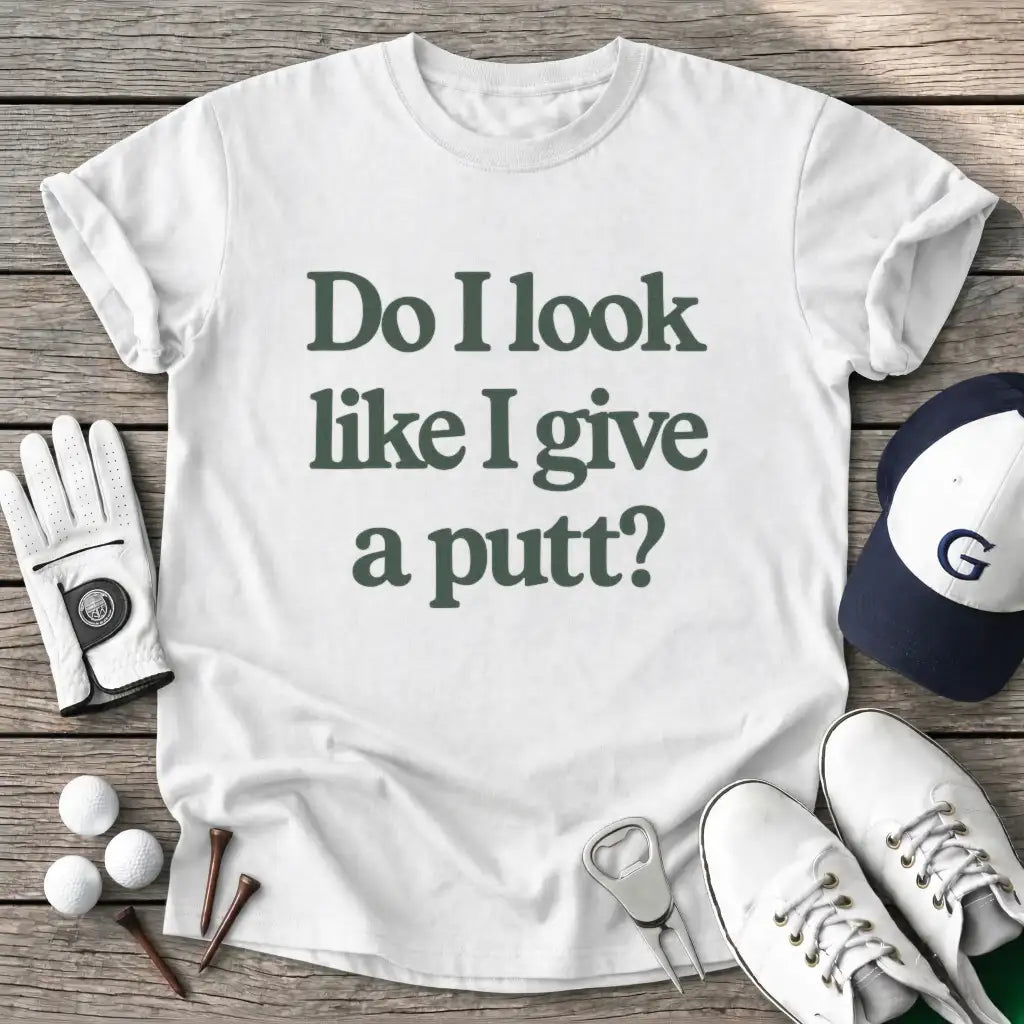 White / S Text Look Like Give T-Shirt