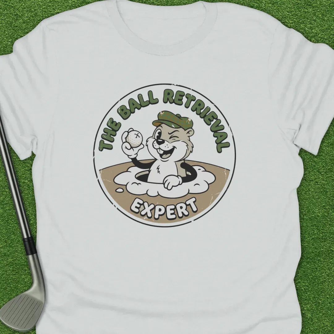 White / S The Ball Retrieval T-Shirt