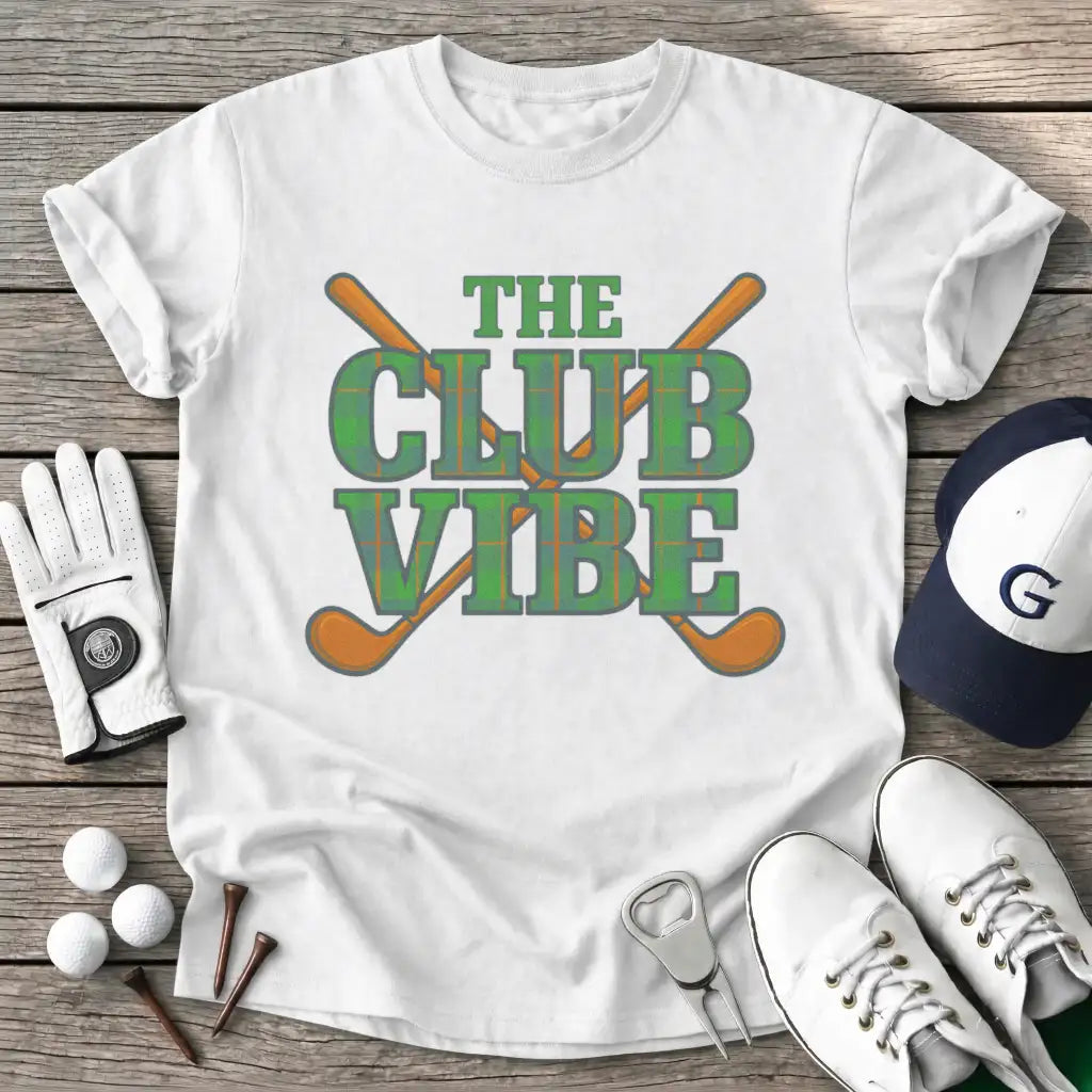 White / S The Club Vibe T-Shirt