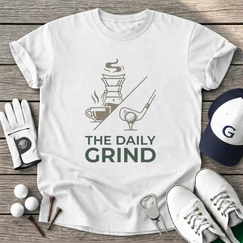 White / S The Daily Grind T-Shirt