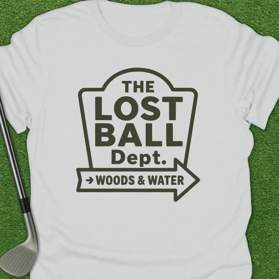 White / S The Lost Ball Dept T-Shirt