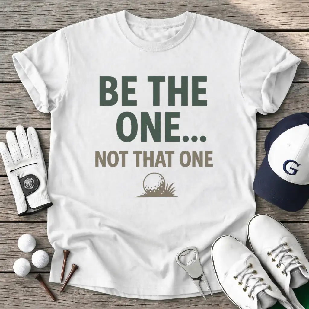 White / S The One Not That One T-Shirt