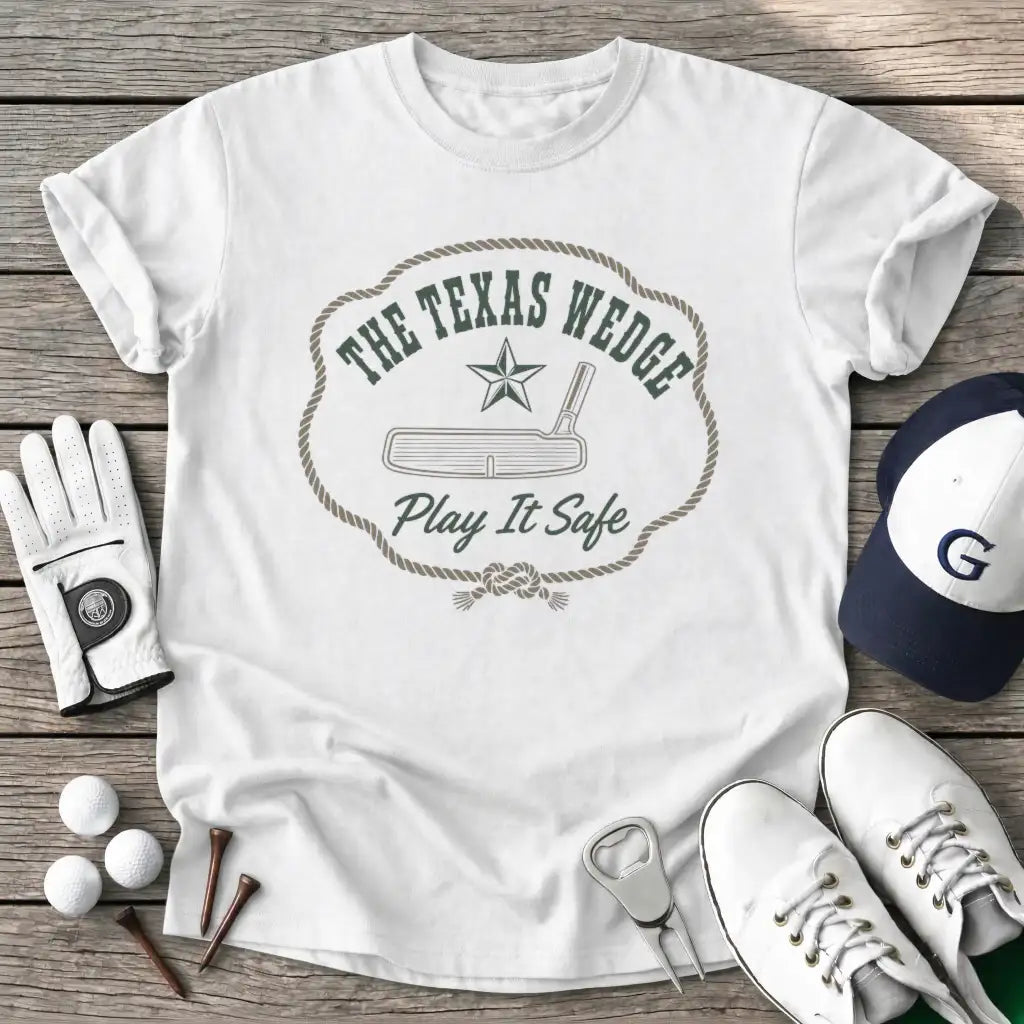 White / S The Texas Wedge T-Shirt