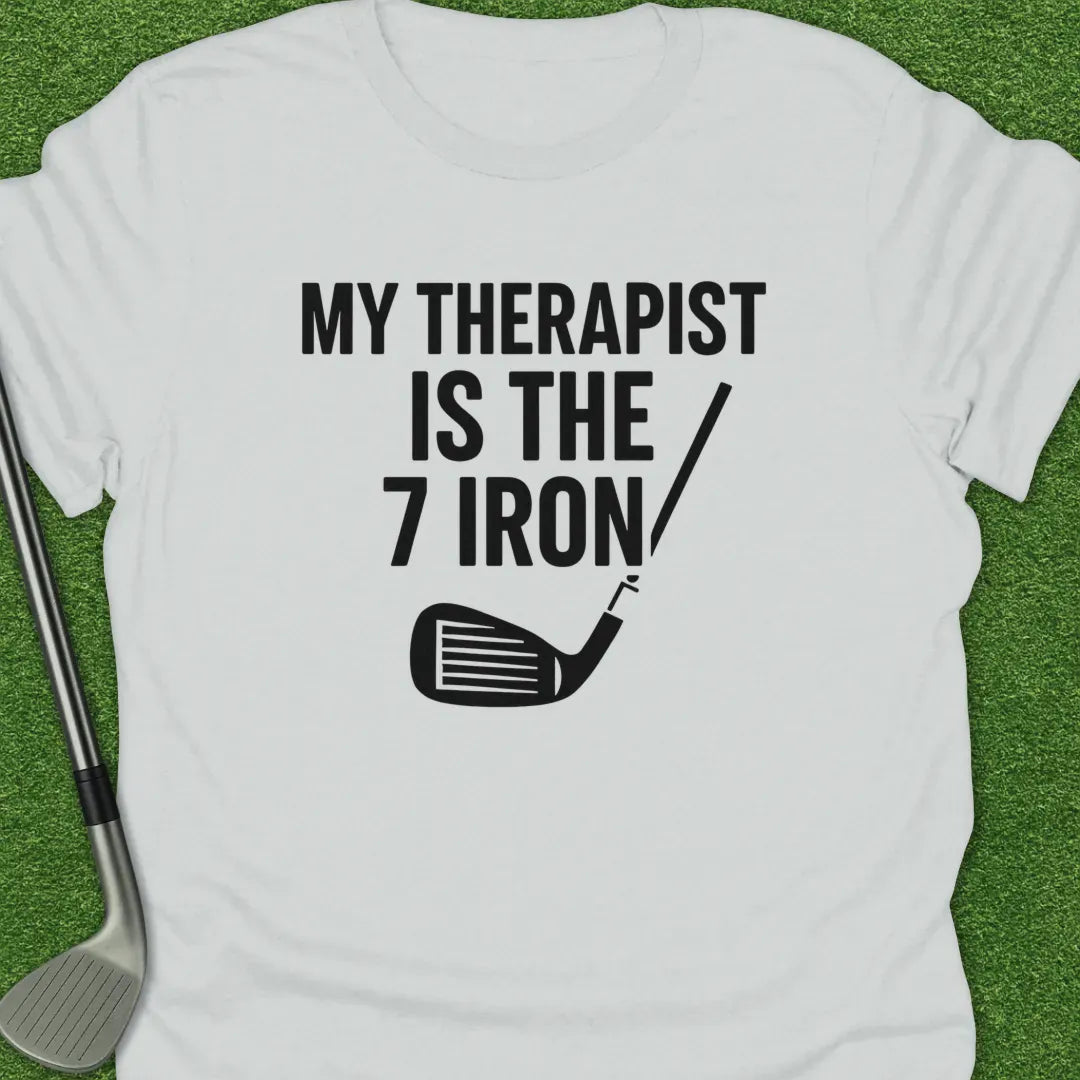 White / S Therapist The Iron T-Shirt