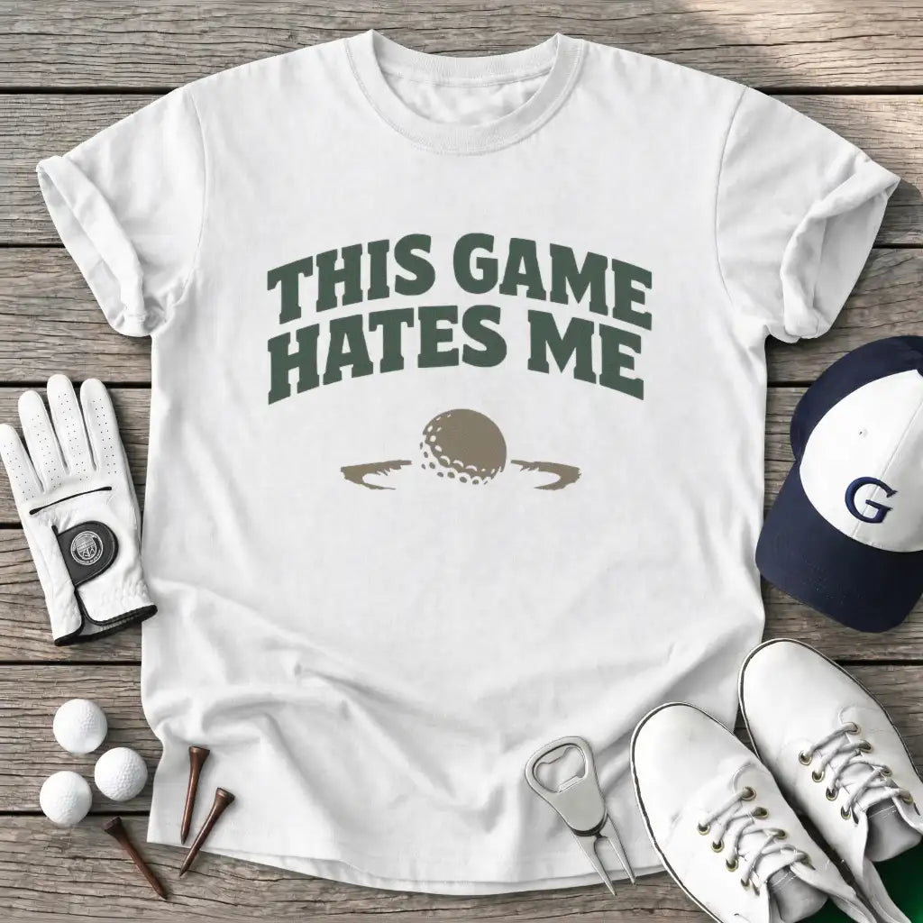 This Game Hates T-Shirt in White