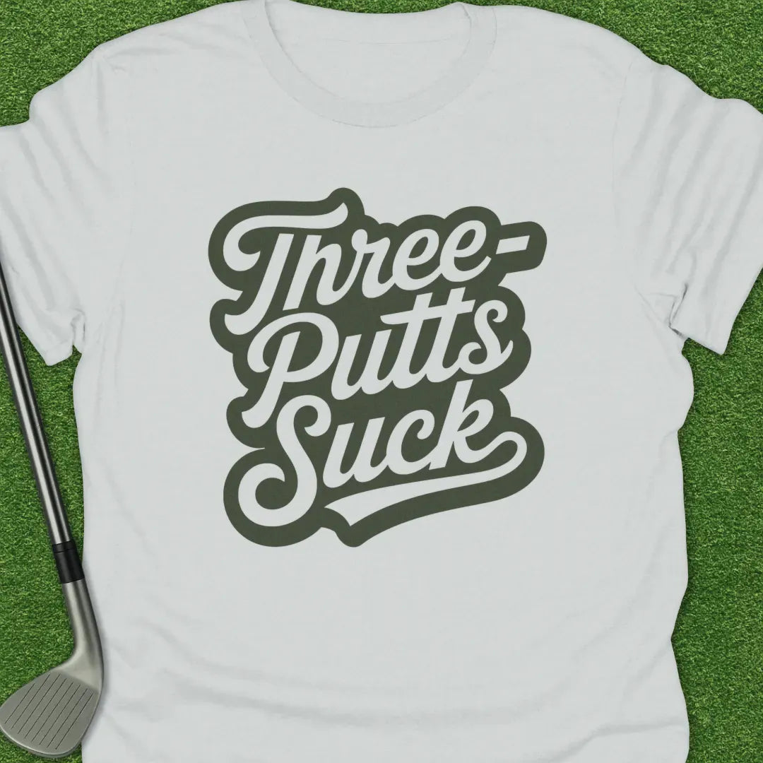 White / S Threeputts Suck T-Shirt