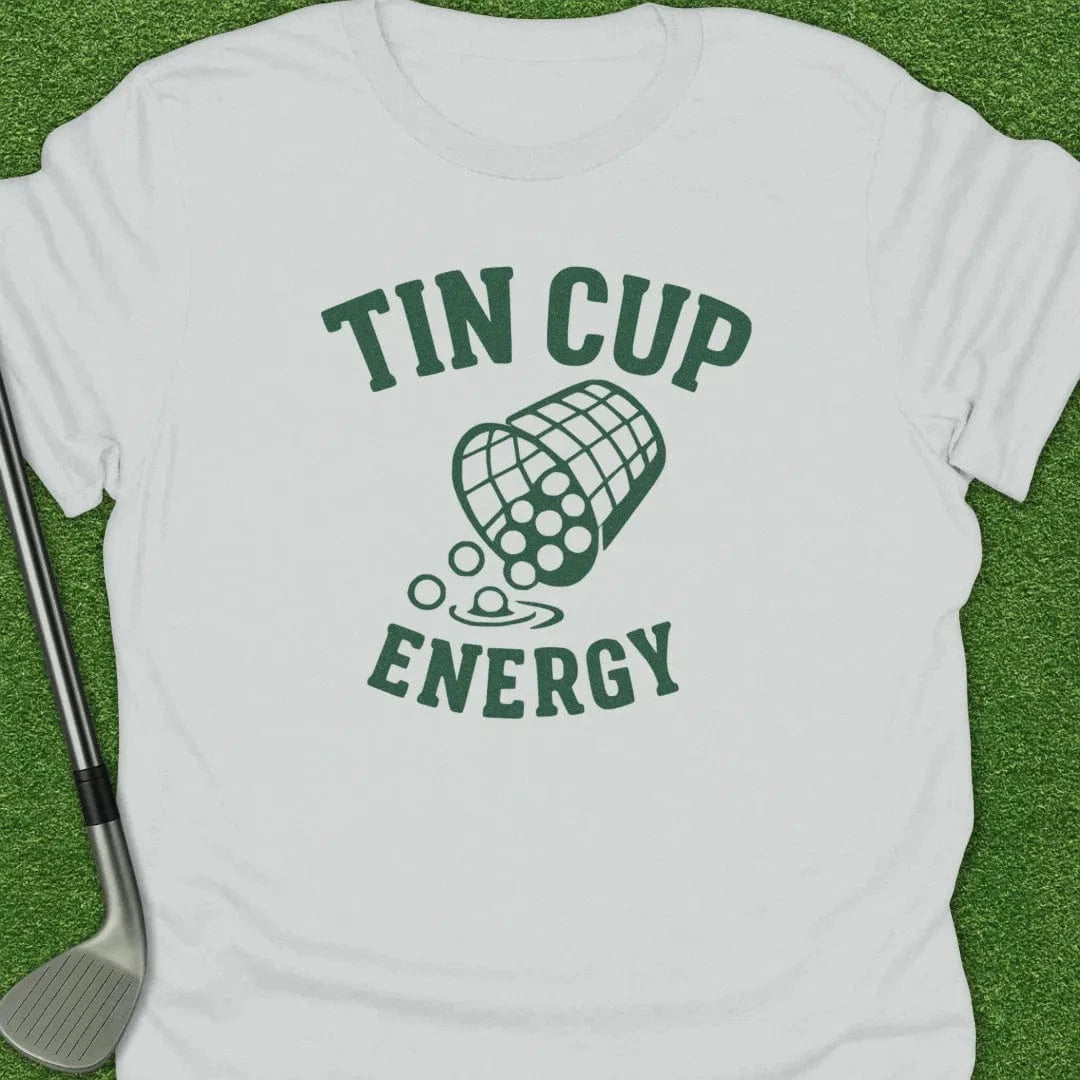 White / S Tin Cup Energy T-Shirt