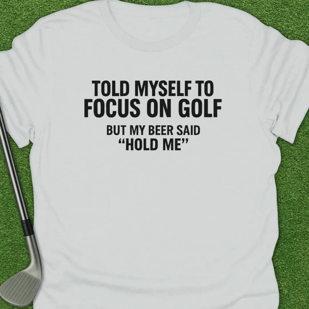 White / S Told Myself Focus T-Shirt