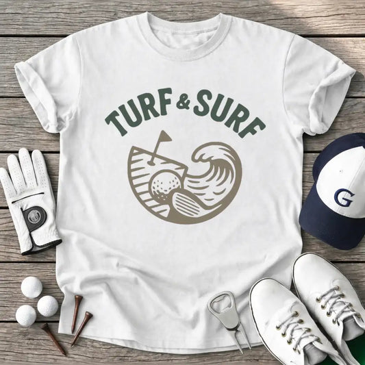 White / S Turf Surf T-Shirt