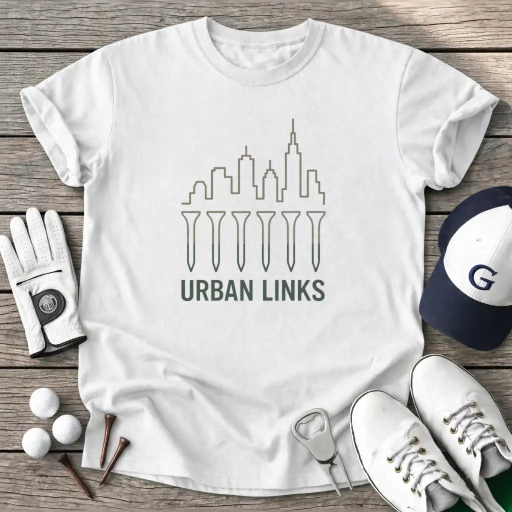 White / S Urban Links T-Shirt