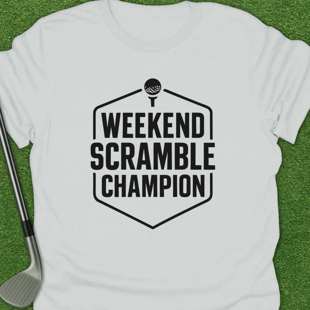 White / S Weekend Scramble T-Shirt