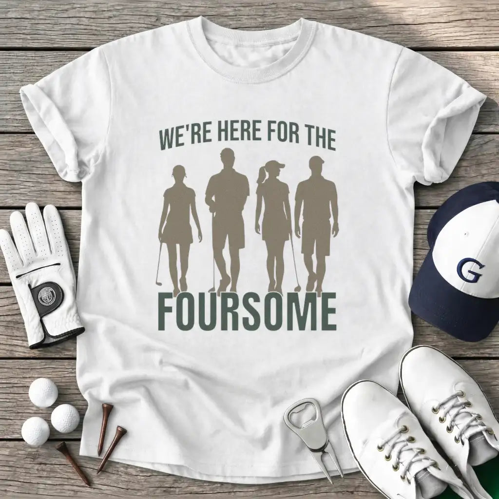 White / S Were Here For The T-Shirt