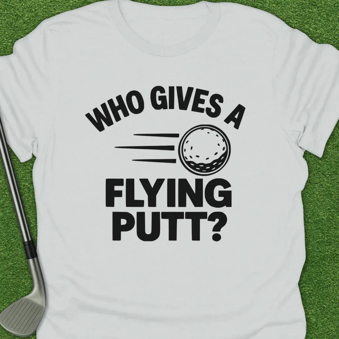 White / S Who Gives Flying T-Shirt