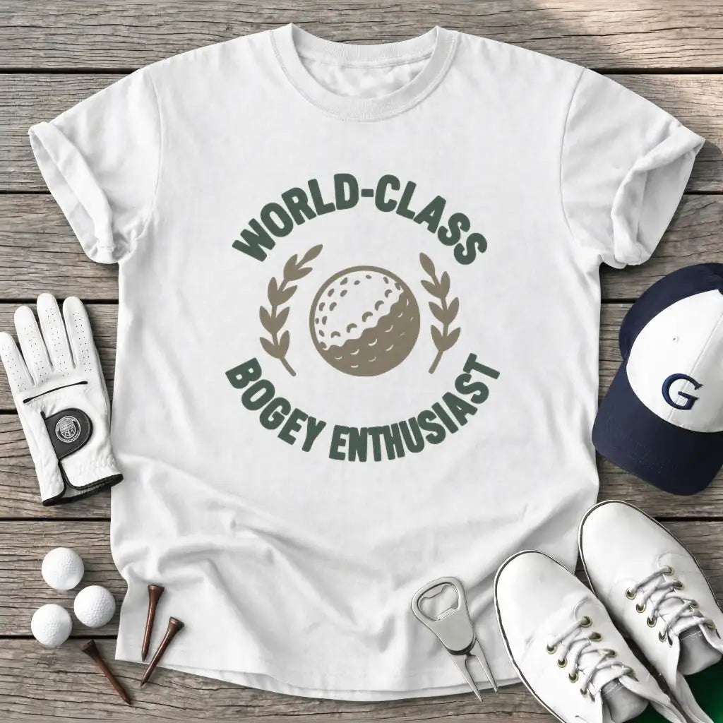 White / S Worldclass Bogey T-Shirt