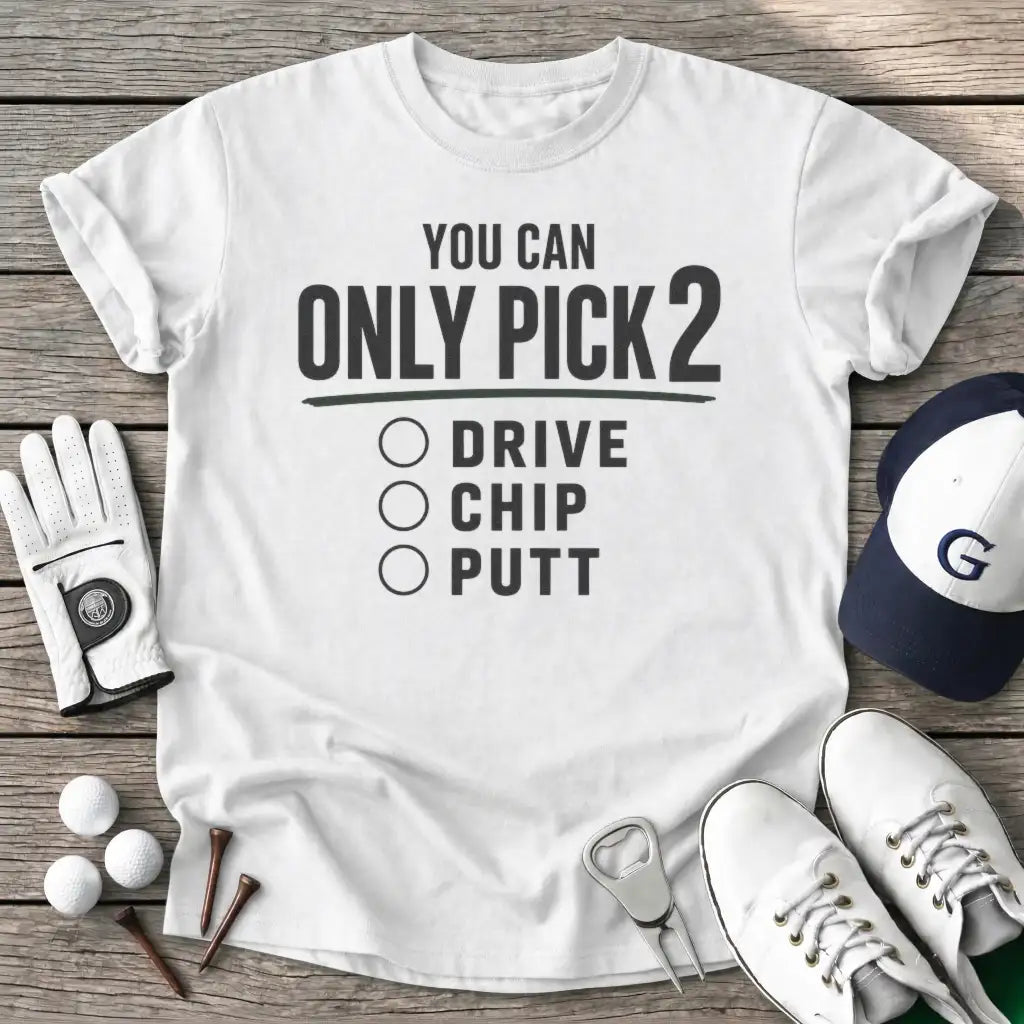 White / S You Can Only Pick T-Shirt