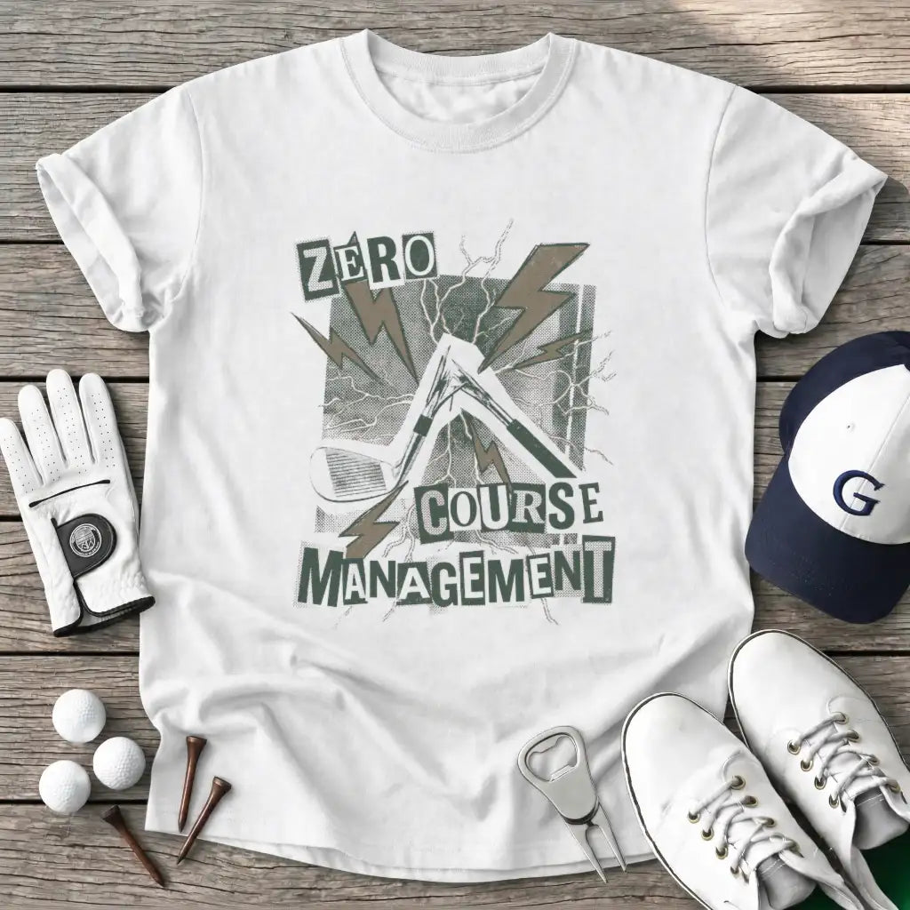 Zero Course T-Shirt in White