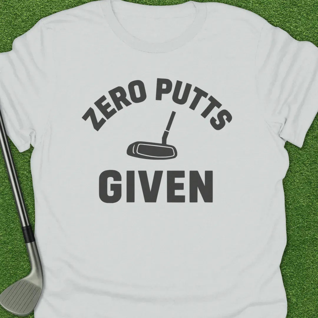 White / S Zero Putts Given T-Shirt